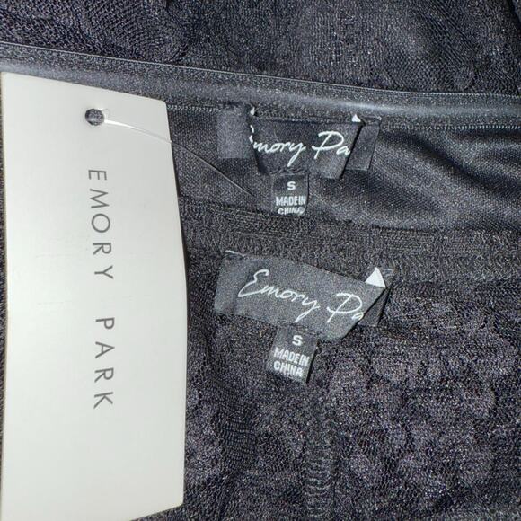 Black Lace Dress with Lace Pants - Picture 6 of 6